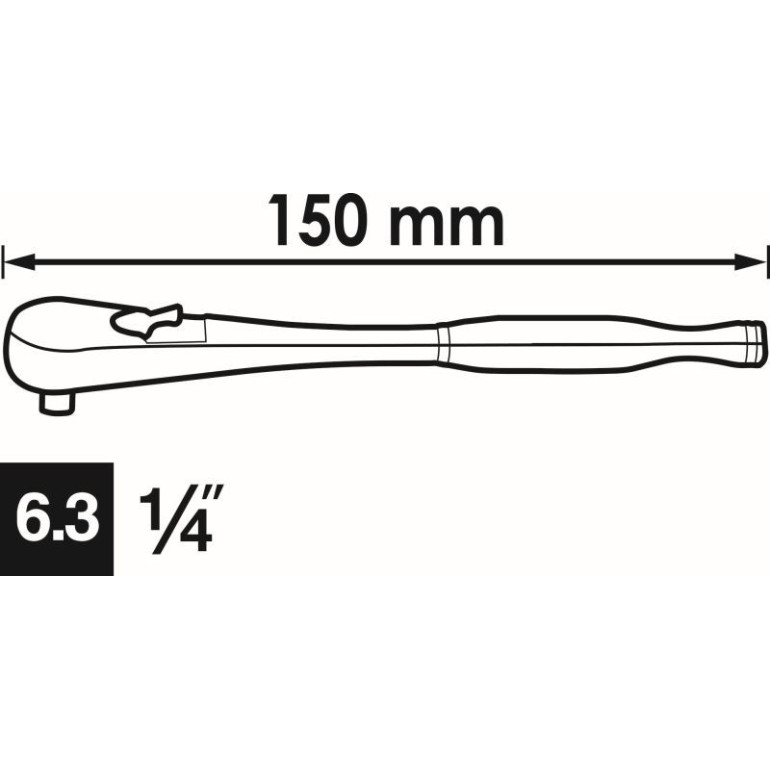 VIGOR Umschaltknarre V4944-S VIGOR Umschaltknarre V4944-S