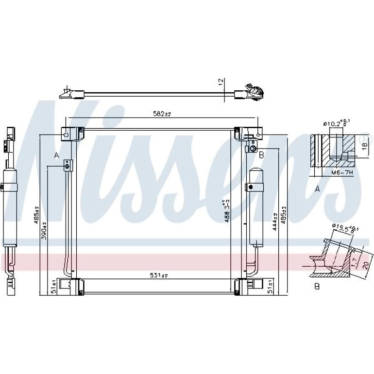 Kondensator PKW 941078 Kondensator PKW 941078