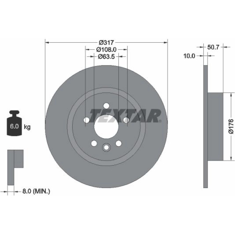 Bremsscheibe 92300403 Bremsscheibe 92300403