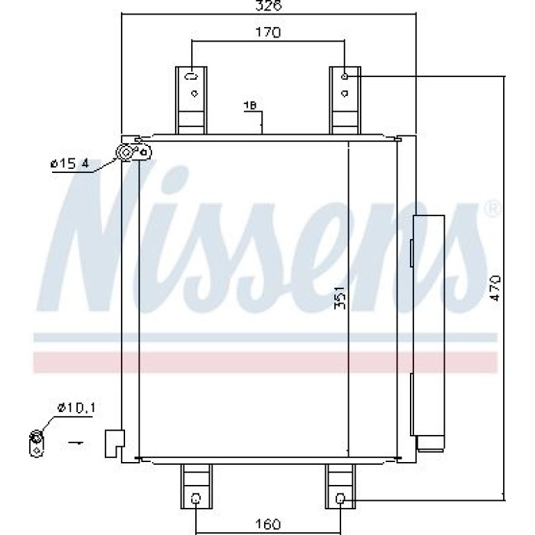 Kondensator PKW 940554 Kondensator PKW 940554