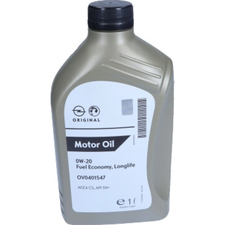 Original GM Genuine Opel 0W-20 FS LL Dexos D Longlife Motoröl 1 Liter 95528693