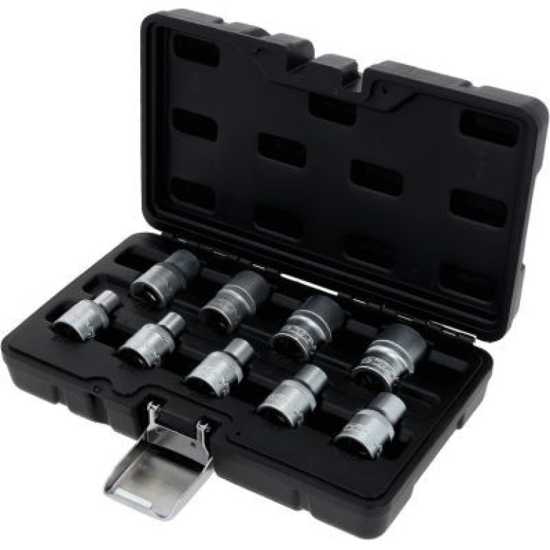 KS TOOLS Steckschlüsselsatz mit TX-E 1/2 Profil, 9-teilig, E10-E24 911.4410 KS TOOLS Steckschlüsselsatz mit TX-E 1/2 Profil, 9-teilig, E10-E24 911.4410