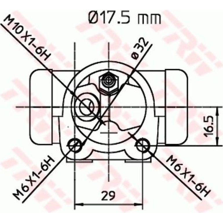 Radbremszylinder BWC247 Radbremszylinder BWC247