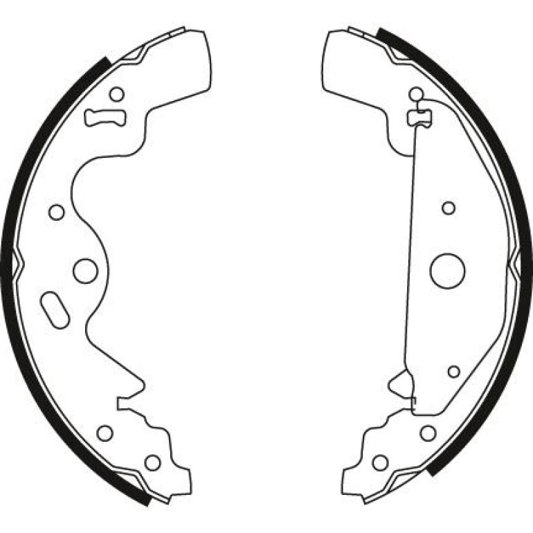 52 461 013 Bremsbacken GS8477 52 461 013 Bremsbacken GS8477