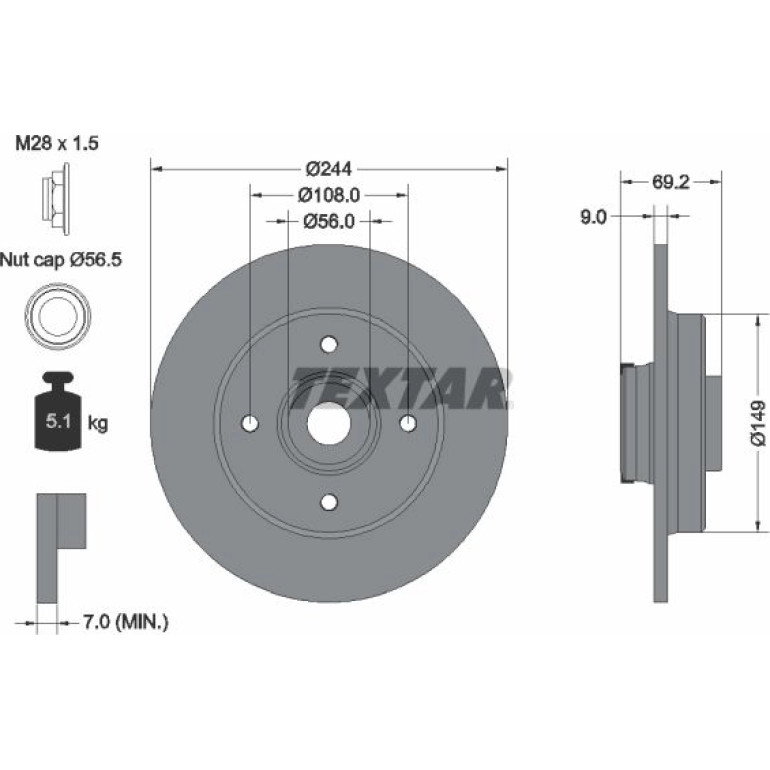 Bremsscheibe 92305403