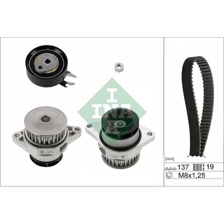Wasserpumpe + Zahnriemensatz 530 0167 30 Wasserpumpe + Zahnriemensatz 530 0167 30