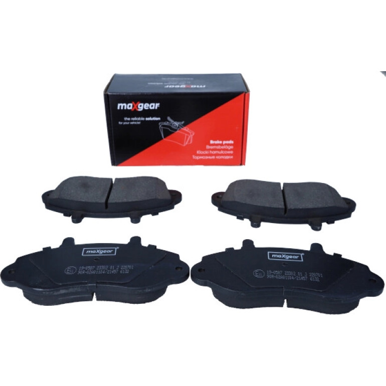 Maxgear 19-0587 Bremsbelagsatz Renault P. Master 98-/Movano Ko A 15 Maxgear 19-0587 Bremsbelagsatz Renault P. Master 98-/Movano Ko A 15