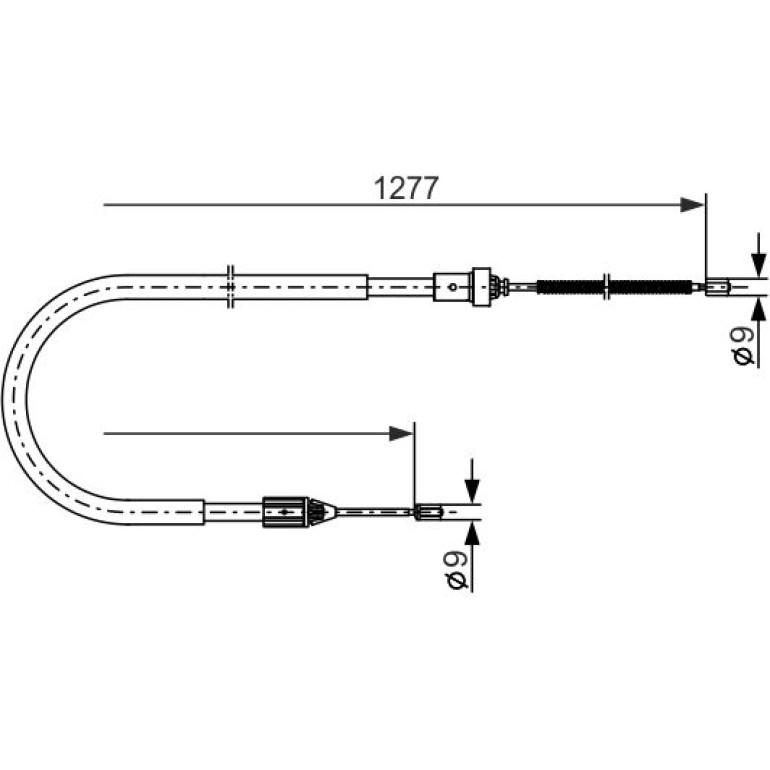 Handbremsseil li 1987477645 Handbremsseil li 1987477645