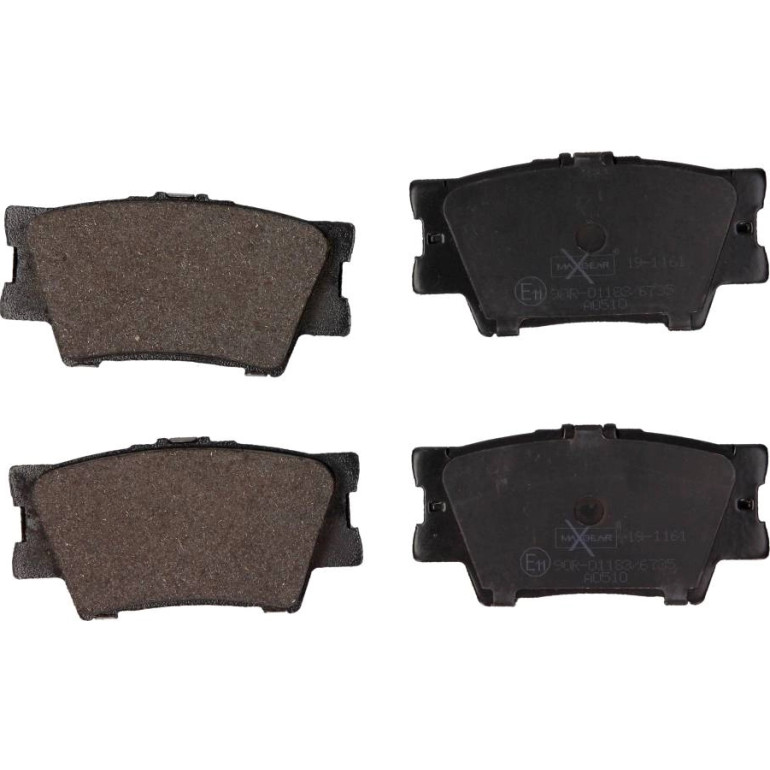 Bremsbelagsatz Toyota T. Rav4 Iii 06-/Camry 06 19-1161 Bremsbelagsatz Toyota T. Rav4 Iii 06-/Camry 06 19-1161