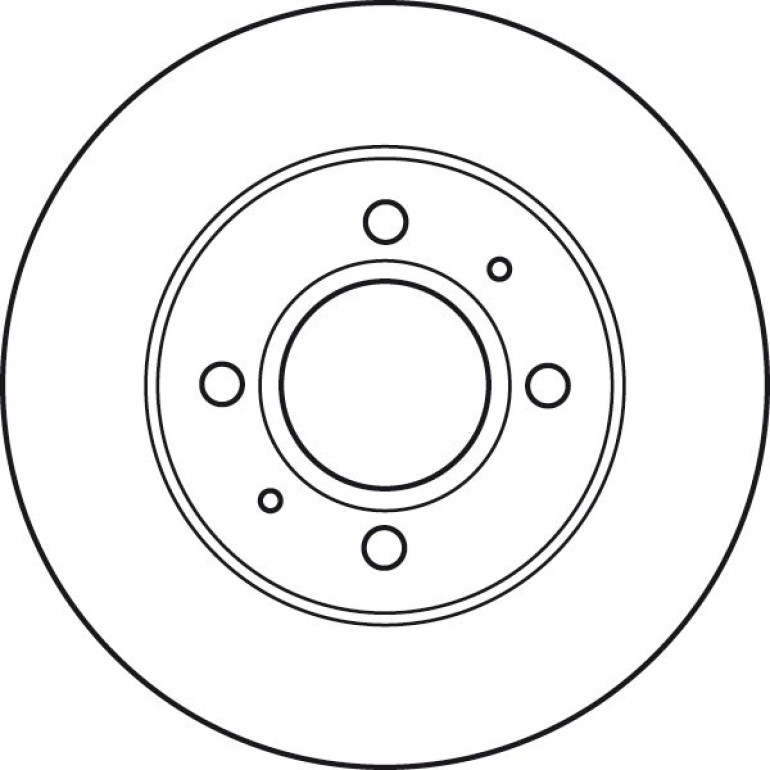 Bremsscheibe Hyundai P. Atos DF4892 Bremsscheibe Hyundai P. Atos DF4892