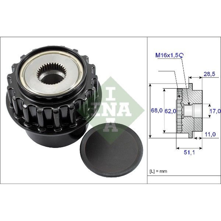 Generatorfreilauf 535 0175 10 Generatorfreilauf 535 0175 10