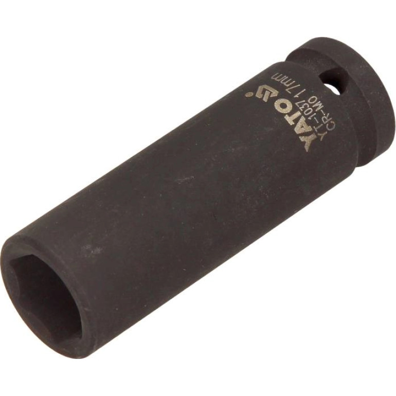 Kraft-Steckschlüssel Lang 17 mm 1/2 YT-1037