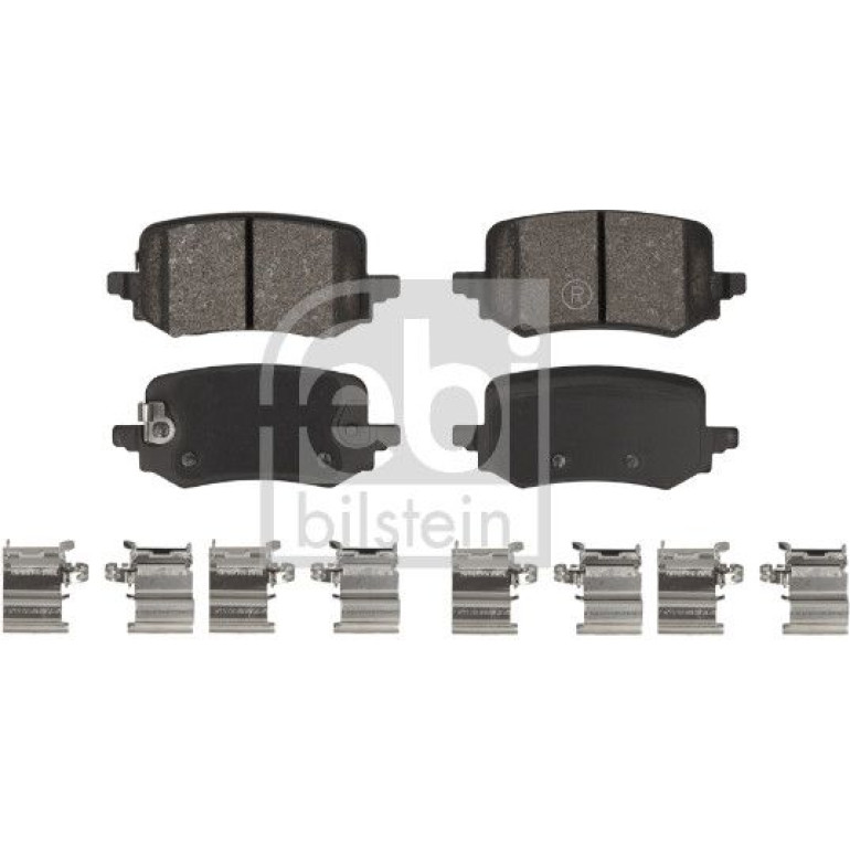 FEBI BILSTEIN Bremsbelagsatz, Scheibenbremse 186404 FEBI BILSTEIN Bremsbelagsatz, Scheibenbremse 186404