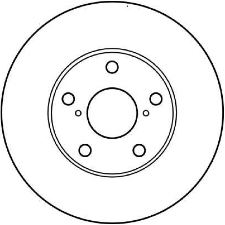 Bremsscheibe Toyota P. Rav4 DF4161 Bremsscheibe Toyota P. Rav4 DF4161