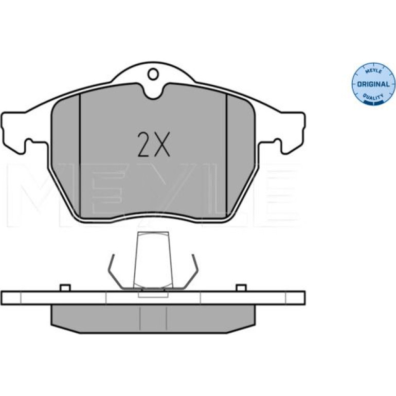 Bremsbelagsatz Opel P. Astra/Zafira 99-05 Mit Sensor 025 231 1619/W Bremsbelagsatz Opel P. Astra/Zafira 99-05 Mit Sensor 025 231 1619/W