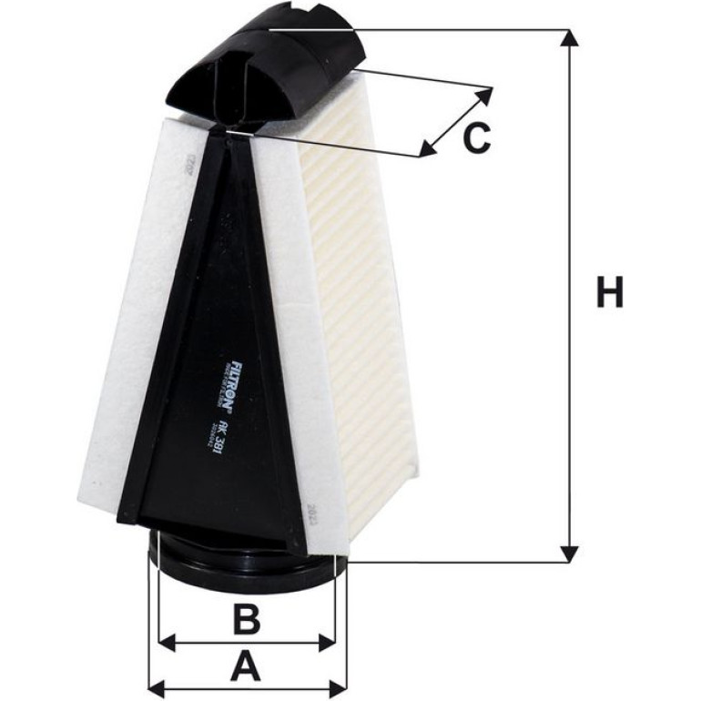 FILTRON Luftfilter AK 381 FILTRON Luftfilter AK 381