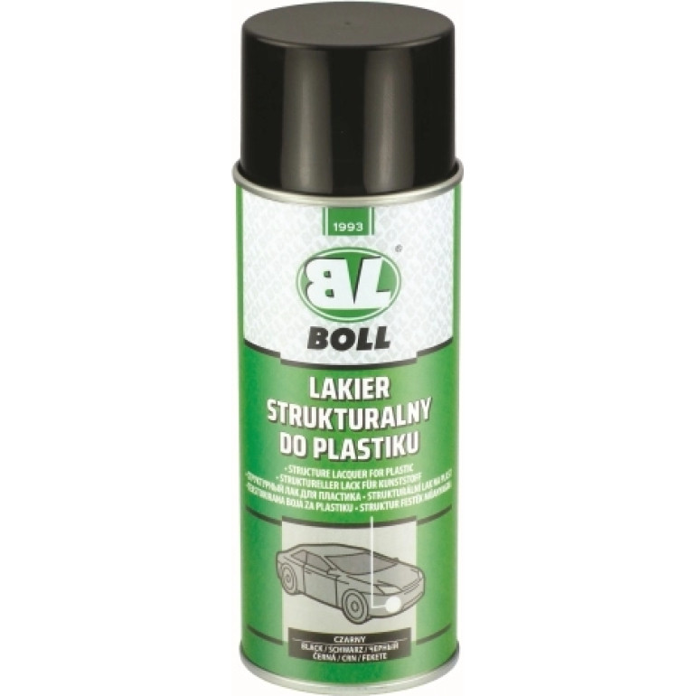Boll Strukur Lack für Kunststoff schwarz Spray 400ml 001400 Boll Strukur Lack für Kunststoff schwarz Spray 400ml 001400