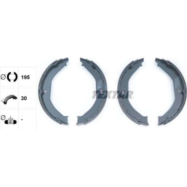 Handbremsbacken Jeep Grand Cherokee 99 91071700 Handbremsbacken Jeep Grand Cherokee 99 91071700