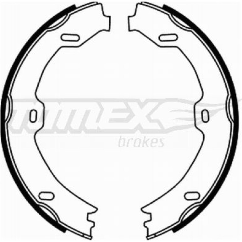 TOMEX brakes Bremsbackensatz TX 21-72