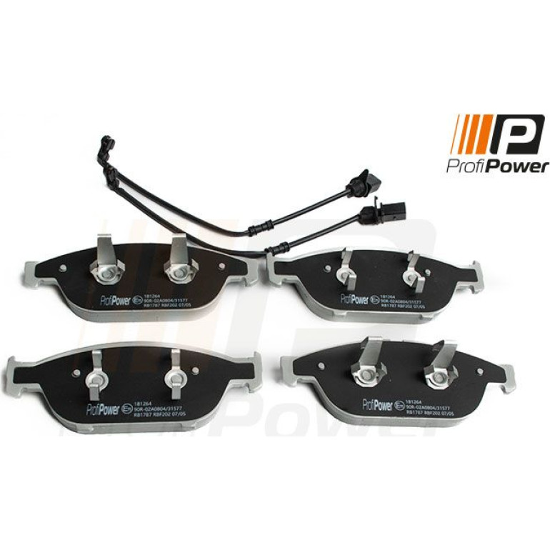 PROFIPOWER Bremsbelagsatz, Scheibenbremse 1B1264 PROFIPOWER Bremsbelagsatz, Scheibenbremse 1B1264