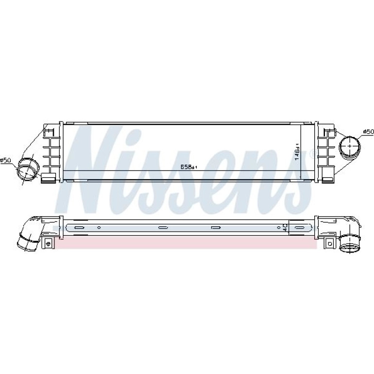 Ladeluftkühler PKW 96560 Ladeluftkühler PKW 96560