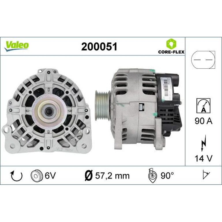 VALEO Generator 200051 VALEO Generator 200051