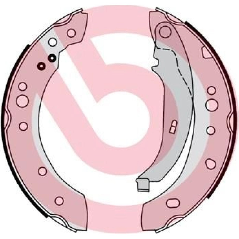 Bremsbackensatz HA S 68 547 Bremsbackensatz HA S 68 547