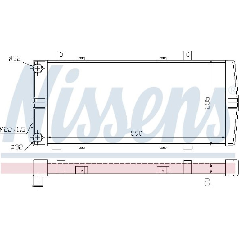 Wasserkühler PKW 64102 Wasserkühler PKW 64102