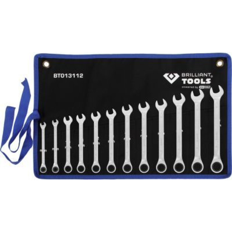 KS TOOLS Ratschen-Ringschlüsselsatz BT013112