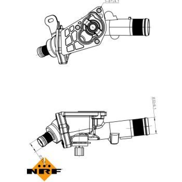 THERMOSTAT, KÜHLMITTEL NRF725078 THERMOSTAT, KÜHLMITTEL NRF725078