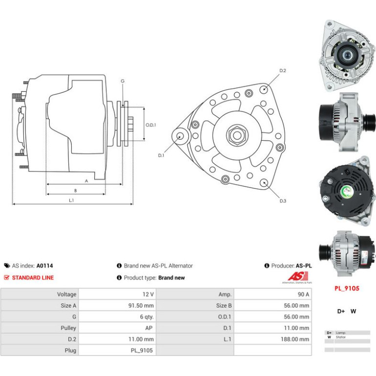 Generator A0114 Generator A0114