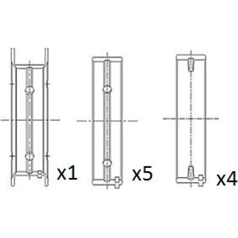 FAI AutoParts Kurbelwellenlager BM1021-STD FAI AutoParts Kurbelwellenlager BM1021-STD