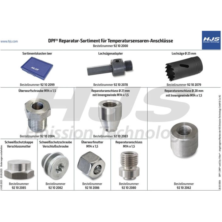 Sortiment, DPF REP. Satz 92 10 2000