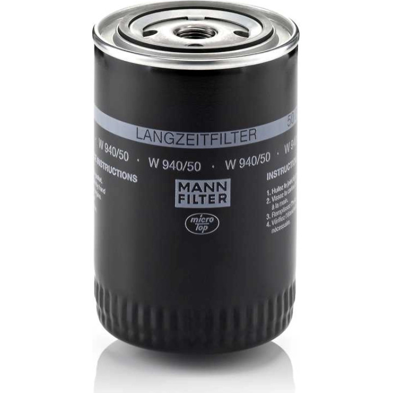 Mann & Hummel Ölfilter PKW W 940/50 Mann & Hummel Ölfilter PKW W 940/50