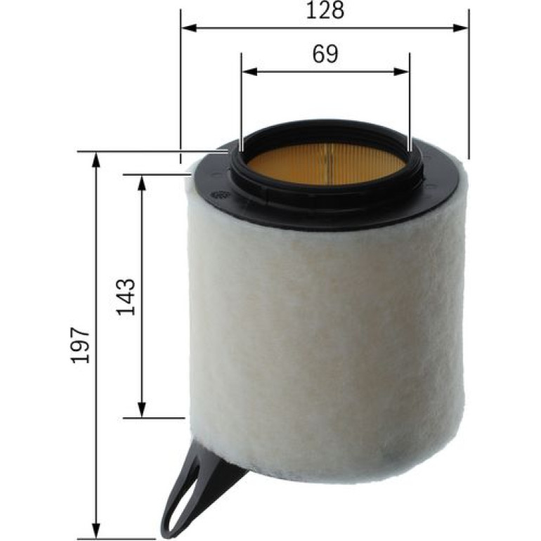 Luftfilter F 026 400 095 Luftfilter F 026 400 095