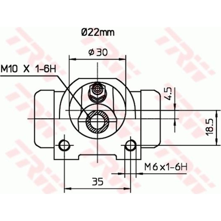 Radbremszylinder BWH376 Radbremszylinder BWH376