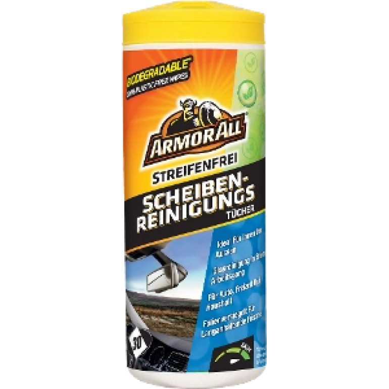 Armor All Scheibenreinigungs Tücher 30 Stück E303258700 Armor All Scheibenreinigungs Tücher 30 Stück E303258700