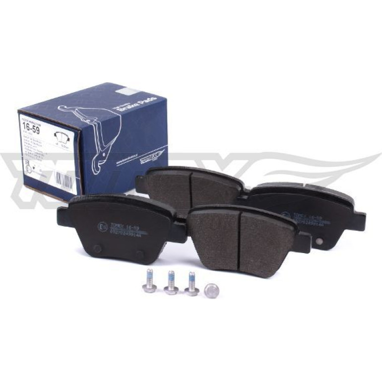TOMEX brakes Bremsbelagsatz, Scheibenbremse TX 16-59 TOMEX brakes Bremsbelagsatz, Scheibenbremse TX 16-59