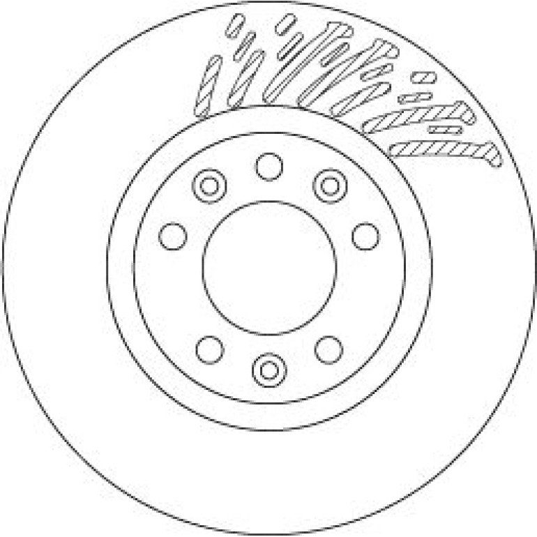 Bremsscheibe Citroen P. C4 1.2-2.0 13- beschichtet DF6657 Bremsscheibe Citroen P. C4 1.2-2.0 13- beschichtet DF6657