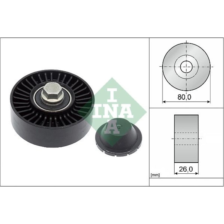 Umlenk-/Führungsrolle, Keilrippenriemen 532 0512 10 Umlenk-/Führungsrolle, Keilrippenriemen 532 0512 10