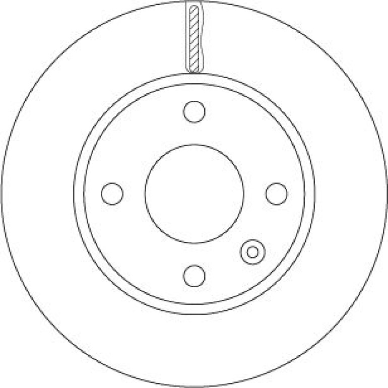10 481 061 Bremsscheibe VA DF6783