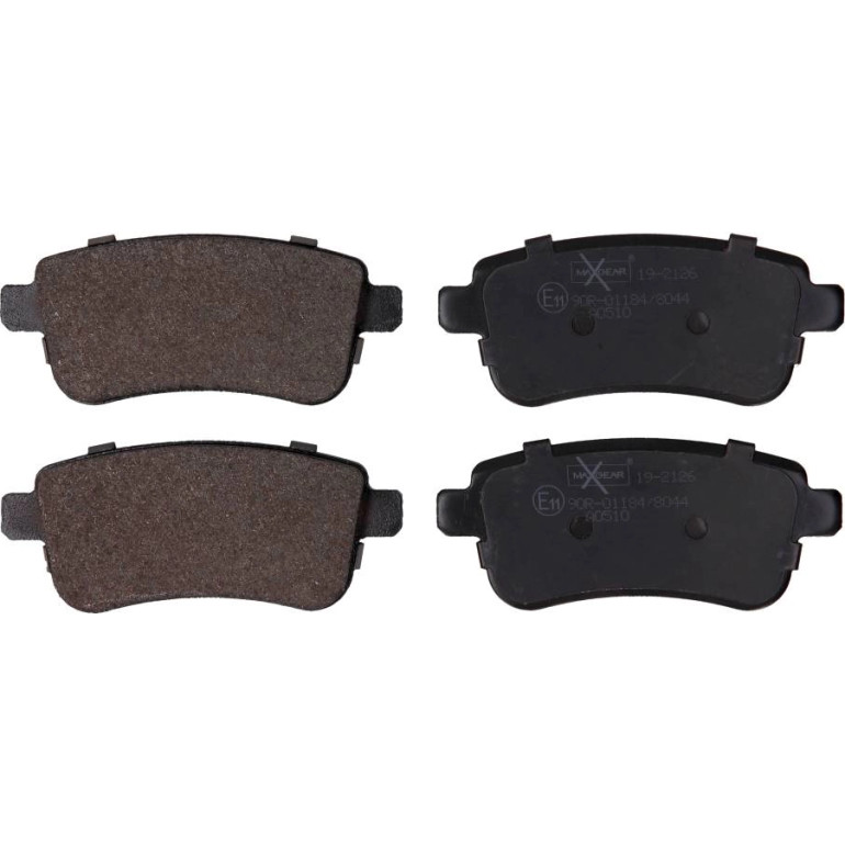 Bremsbelagsatz Renault T. Megane 08- Ham. Elektrisch 19-2126 Bremsbelagsatz Renault T. Megane 08- Ham. Elektrisch 19-2126