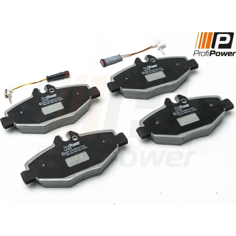 PROFIPOWER Bremsbelagsatz, Scheibenbremse 1B1058 PROFIPOWER Bremsbelagsatz, Scheibenbremse 1B1058