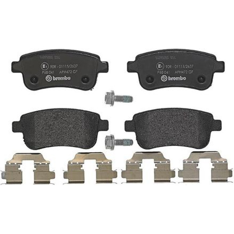 BREMBO Bremsklötze HA P 68 041 BREMBO Bremsklötze HA P 68 041