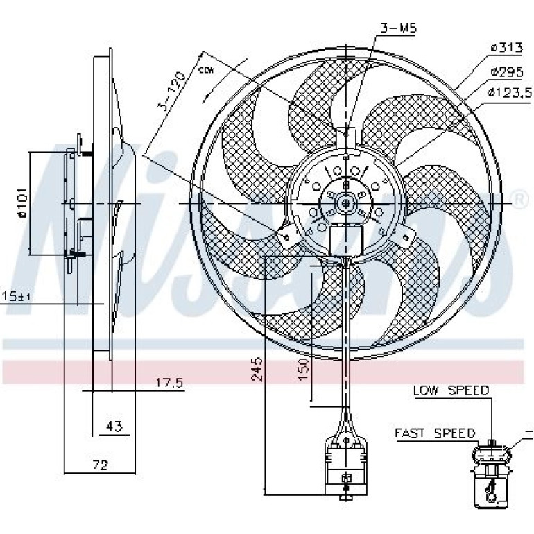 Kühlerlüfter PKW 85754
