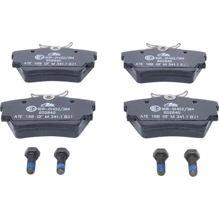 ATE Bremsbelagsatz Renault Hinterachse Trafic 01-/Vivaro 01-/14 13.0460-2840.2 ATE Bremsbelagsatz Renault Hinterachse Trafic 01-/Vivaro 01-/14 13.0460-2840.2