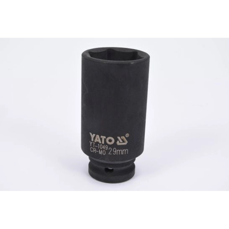 Kraft-Steckschlüssel Lang 29 mm 1/2 YT-1049 Kraft-Steckschlüssel Lang 29 mm 1/2 YT-1049