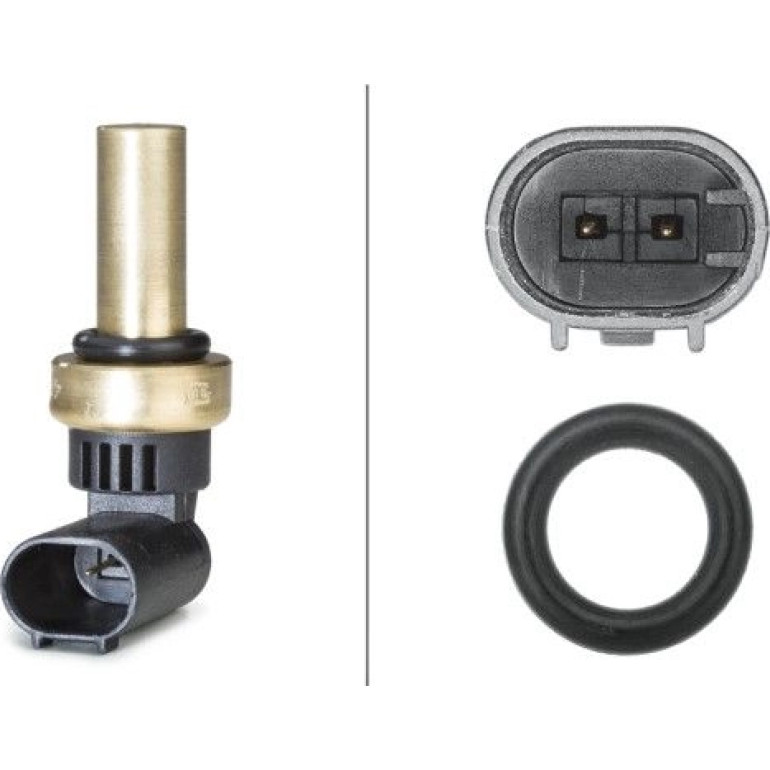 HELLA Sensor, Kühlmitteltemperatur 6PT 358 058-181 HELLA Sensor, Kühlmitteltemperatur 6PT 358 058-181