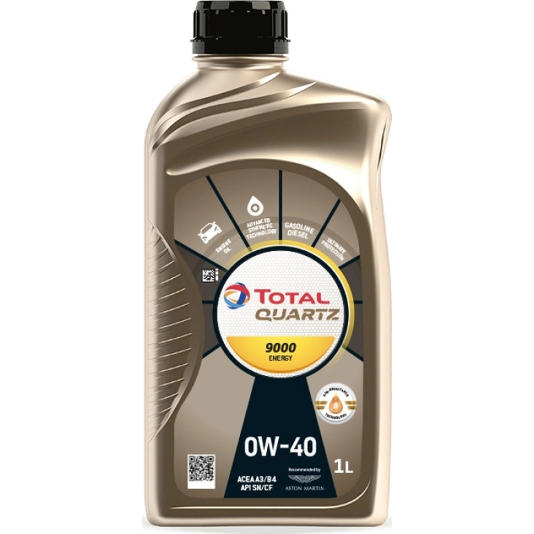 Total Quartz 9000 Energy 0W-40 1 Liter 2213988 Total Quartz 9000 Energy 0W-40 1 Liter 2213988
