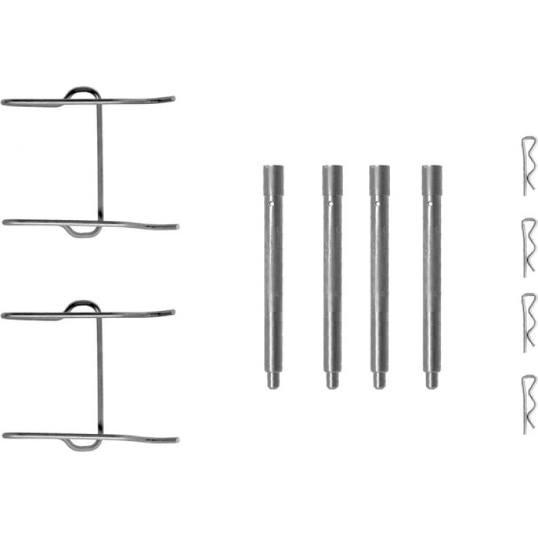 Zubehörsatz, Scheibenbremsbelag 1987474223 Zubehörsatz, Scheibenbremsbelag 1987474223